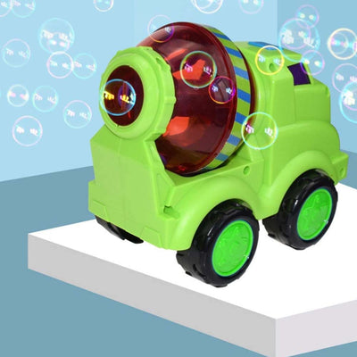 Bubble Machine Truck, Battery Operated, Includes Bubble Solution