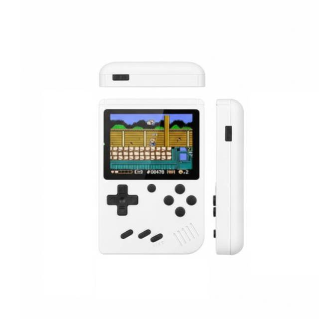 400-In-1 Handheld Game Console with 2 Player Controller & TV Connection
