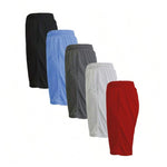 Black & Carolina Blue & Charcoal & Red & Silver