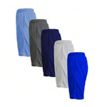 Carolina Blue & Charcoal & Navy & Royal & Silver