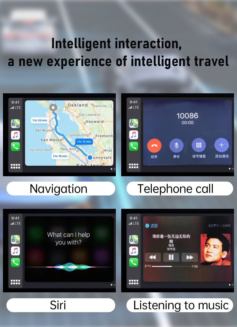 2-in-1 Wireless CarPlay & Android Auto Adapter | USB & Type-C Plug | 5.8GHz Wi-Fi