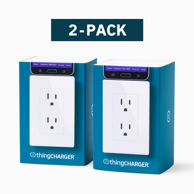 2-PACK thingCHARGER - The Awesome New Charger for All Your Things