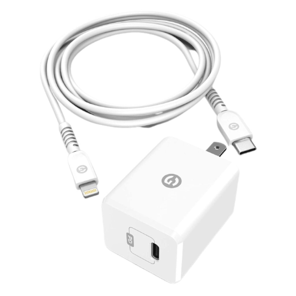 MFi Apple Certified USB C to Lightning Charger 5 ft White