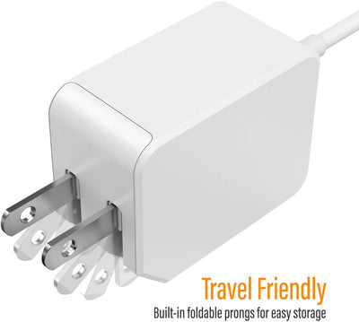 (MFi Apple Certified) 1-PC Lightning Fast iPhone Wall Charger (20W Power Delivery Technology)