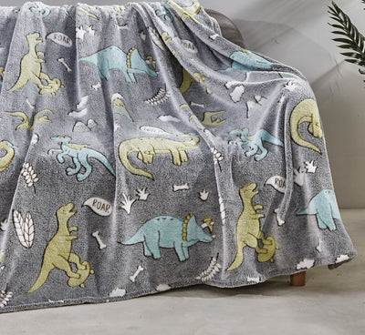 Glow-in-the-Dark 50" x 60" Throw Blankets