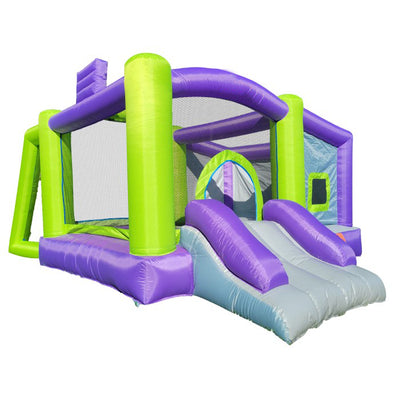 Inflatable Bounce House with Blower, Jumping Castle with Slide