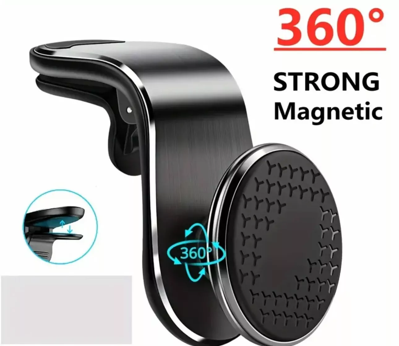 Vent Extended Magnetic Mount for Phones and GPS Devices