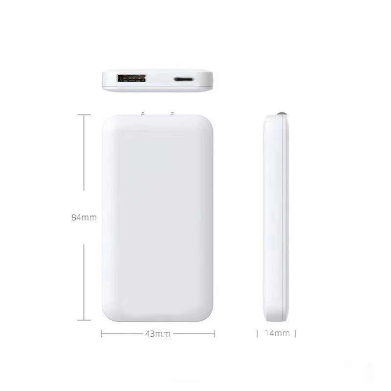 Ultra-Slim 30W USB-C & USB-A Dual-Port Fast Charger – 2-Pack