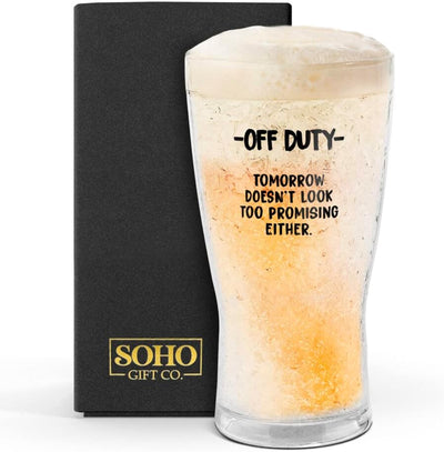 Freezer Cup Golfing Gift for - Freezable Ice-Gel Chiller Mug for Beer/Iced Cold Drinks - Insulated 14oz Frozen Drinking Glass for Men who Golf (Gift Boxed)