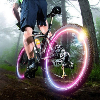 4-Pack Multi-Color LED Bike Tire Light