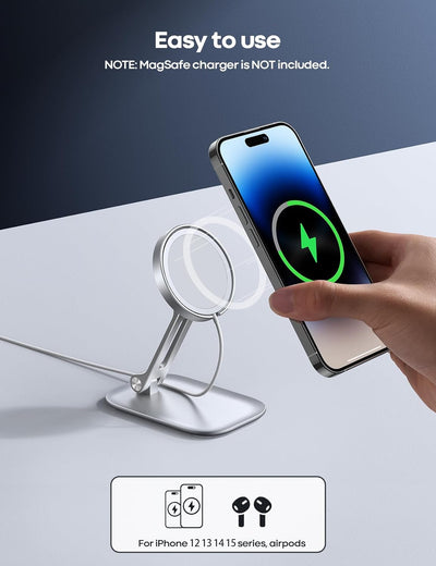 Ultimate MagSafe Charging Dock Stand: Sleek Design, Secure Hold, Effortless Charging