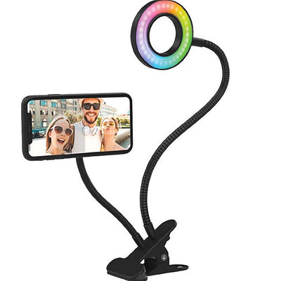 Shine Bright in Every Selfie: MAGPOP Selfie RGB Ring Flex Clip