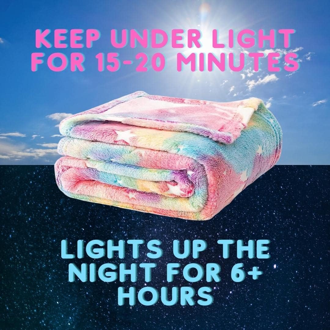 Glow in the Dark Blankets & Pillows