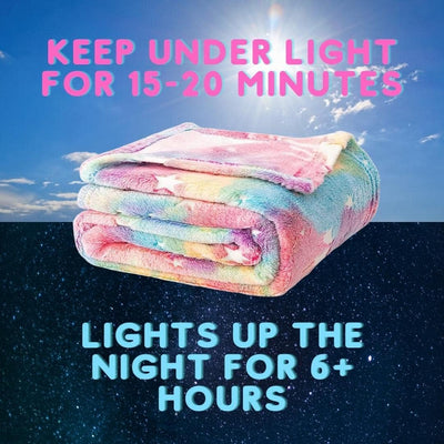 Glow in the Dark Blankets & Pillows