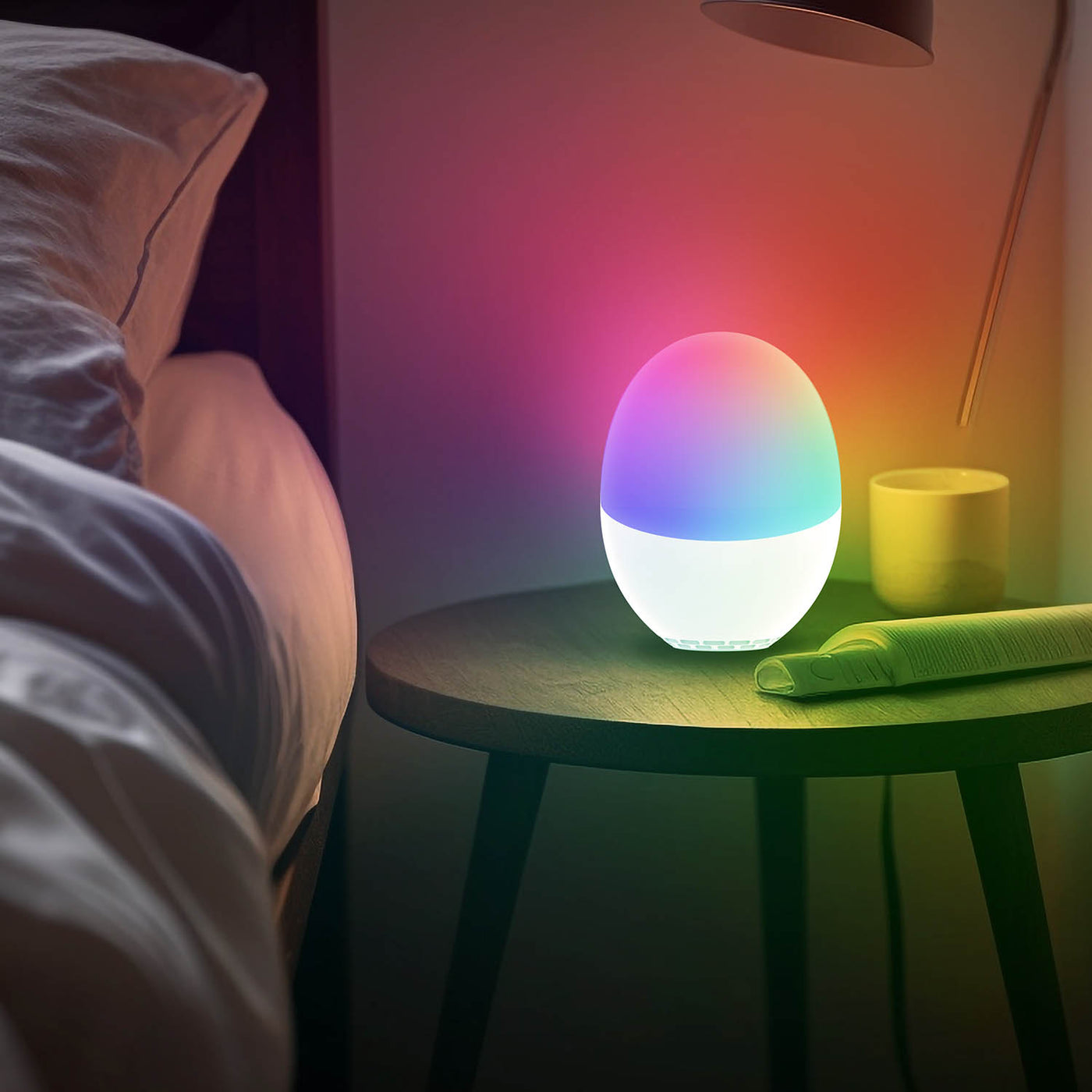 3-in-1 White Noise Machine, Night Light & Bluetooth Speaker