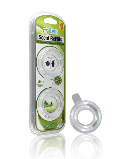 2-Pack FreshTech Dual USB Air Freshener with 6 Scent Refills