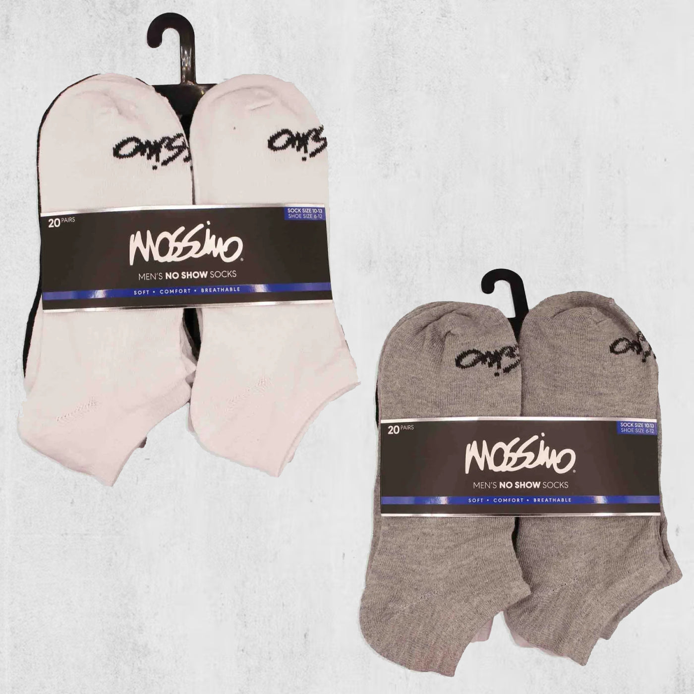 20-Pairs Mossimo Women’s and Men’s No Show Socks