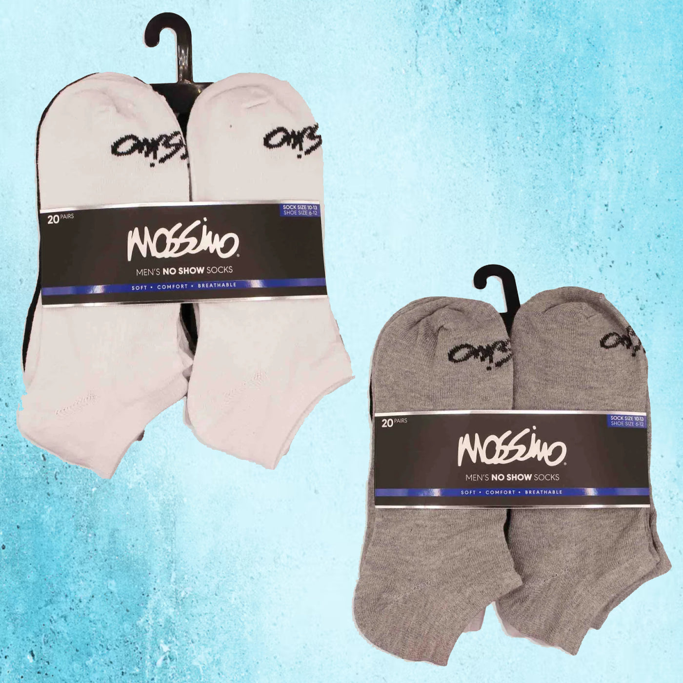 20-Pairs Mossimo Women’s and Men’s No Show Socks