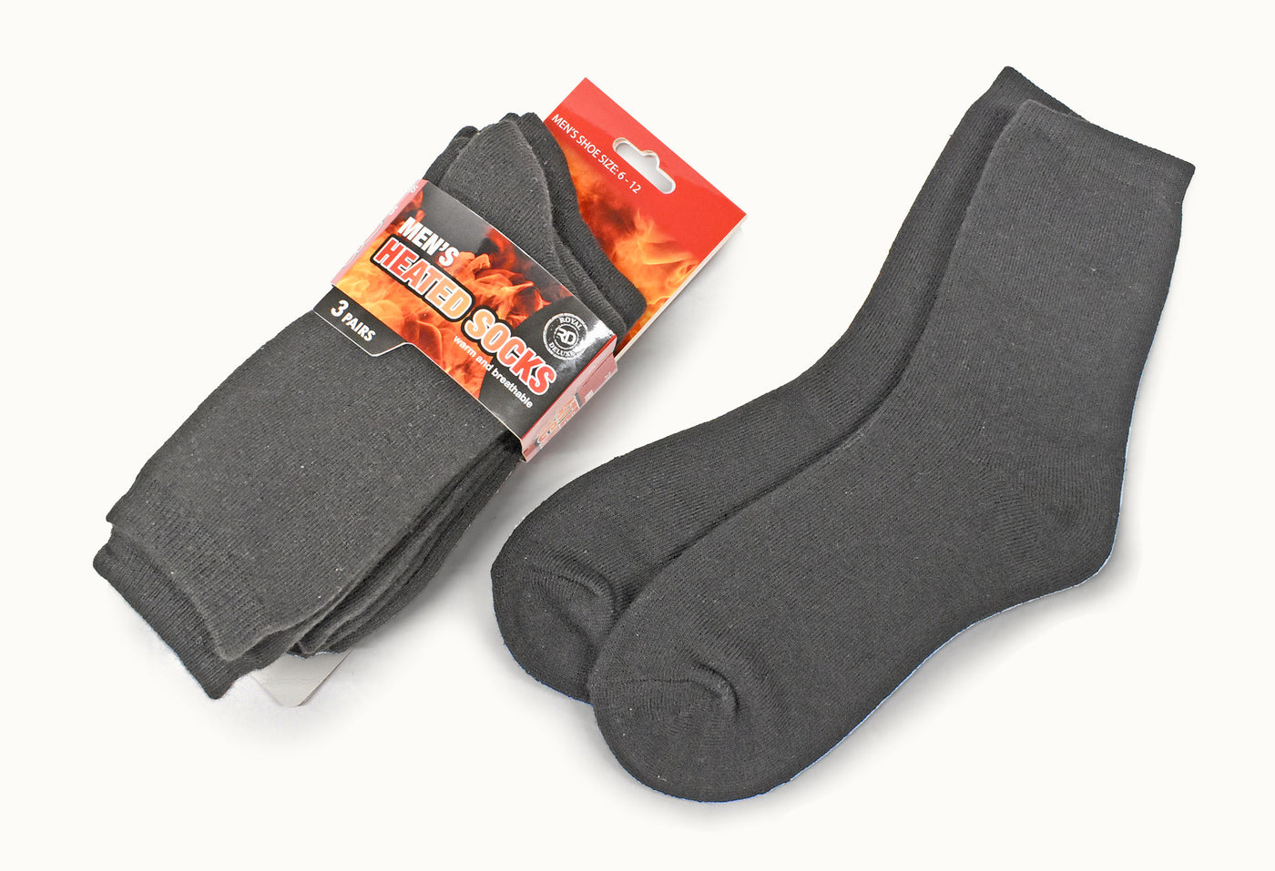 6-Pairs Men’s Heated Socks