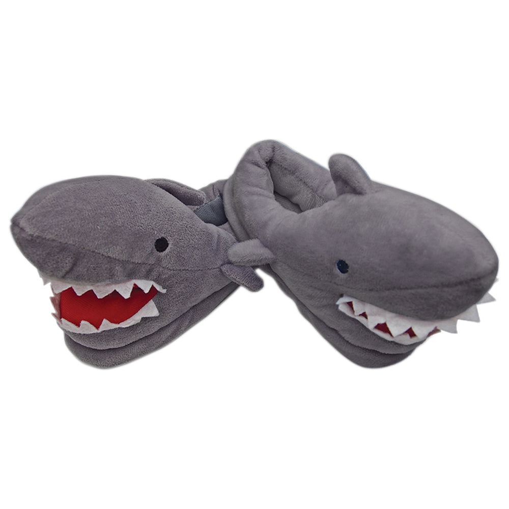 Shark Toddler Plush Slippers