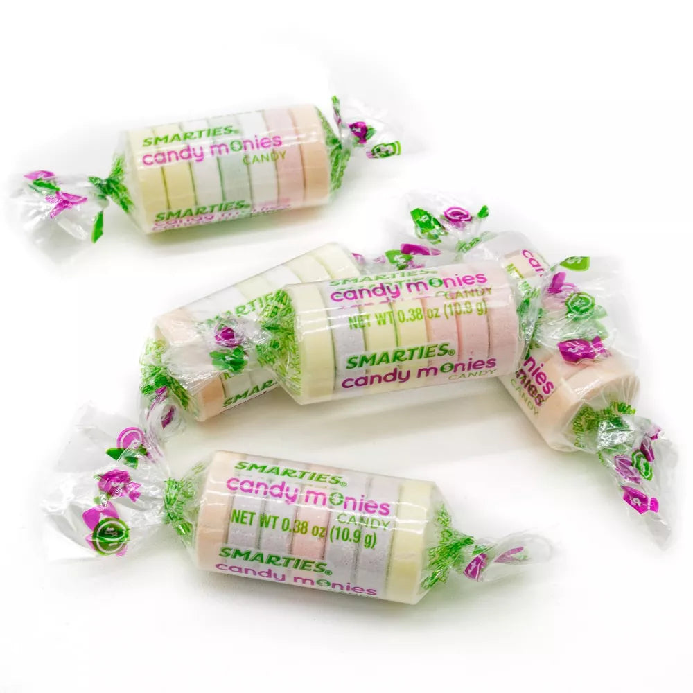 Smarties Candy Money Bulk Pack, 4 Original Flavors Gluten Free Candy R ...