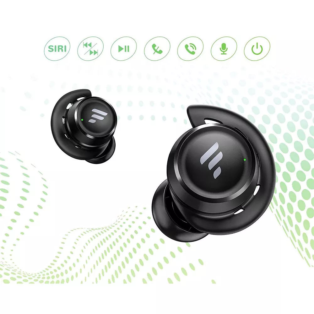 Letsfit Wireless Sports Earbuds with Mic and Drop-Safe Fit Designed for Workout T20