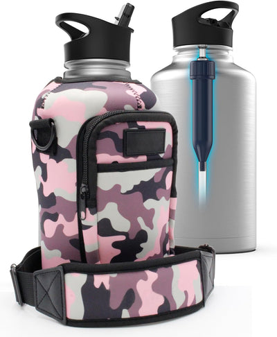 64 oz Filter Pink Camo