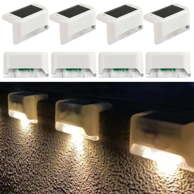 8-Pack Solar LED Deck & Step Lights