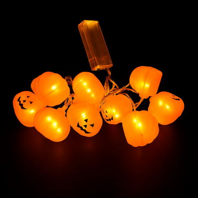 Halloween Pumpkins 10-LED String Lights