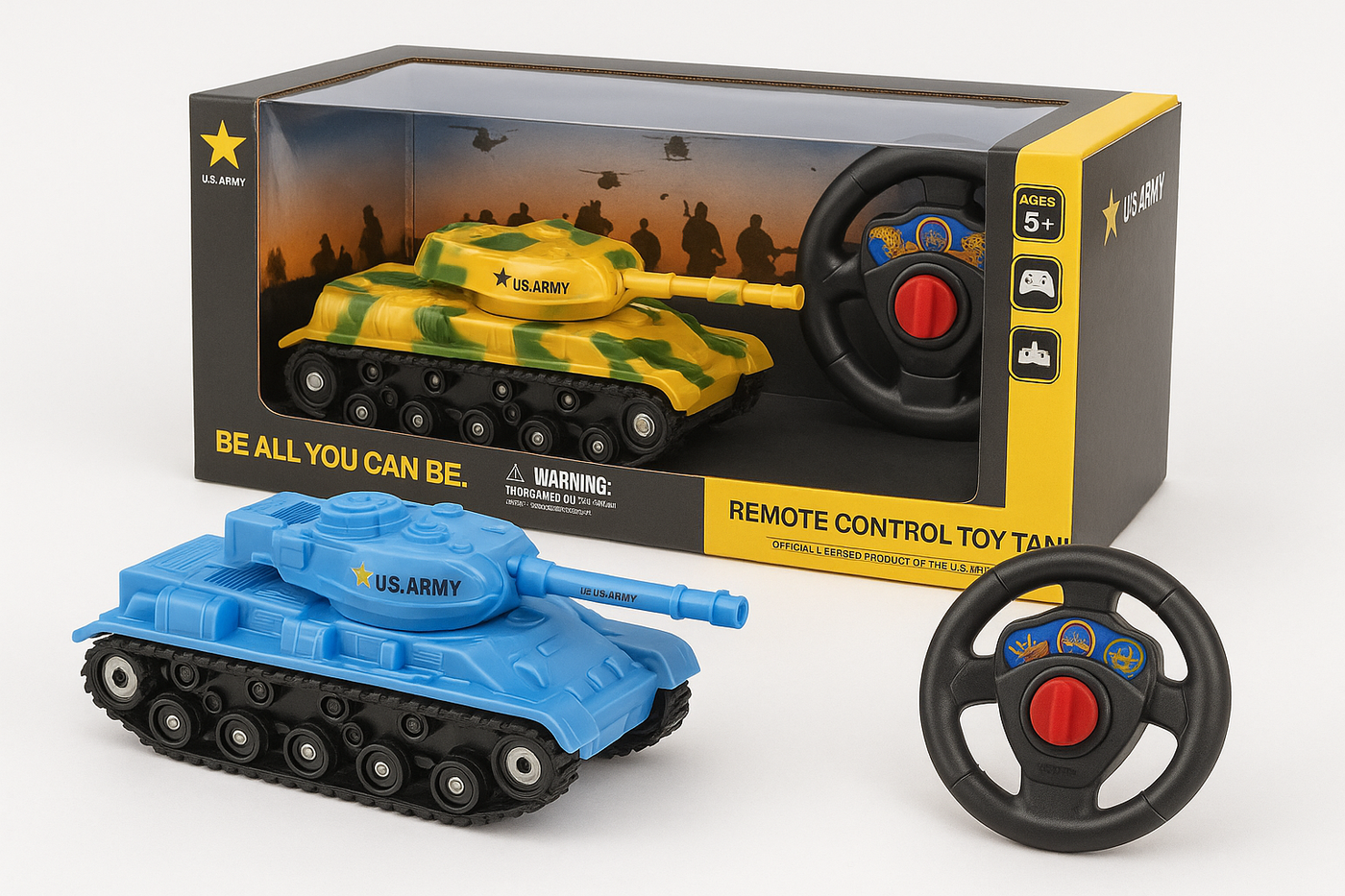 U.S. Army Remote Control Toy Tank