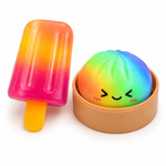 Rainbow Popsicle + Mini Rainbow Dumpling (Mystery)
