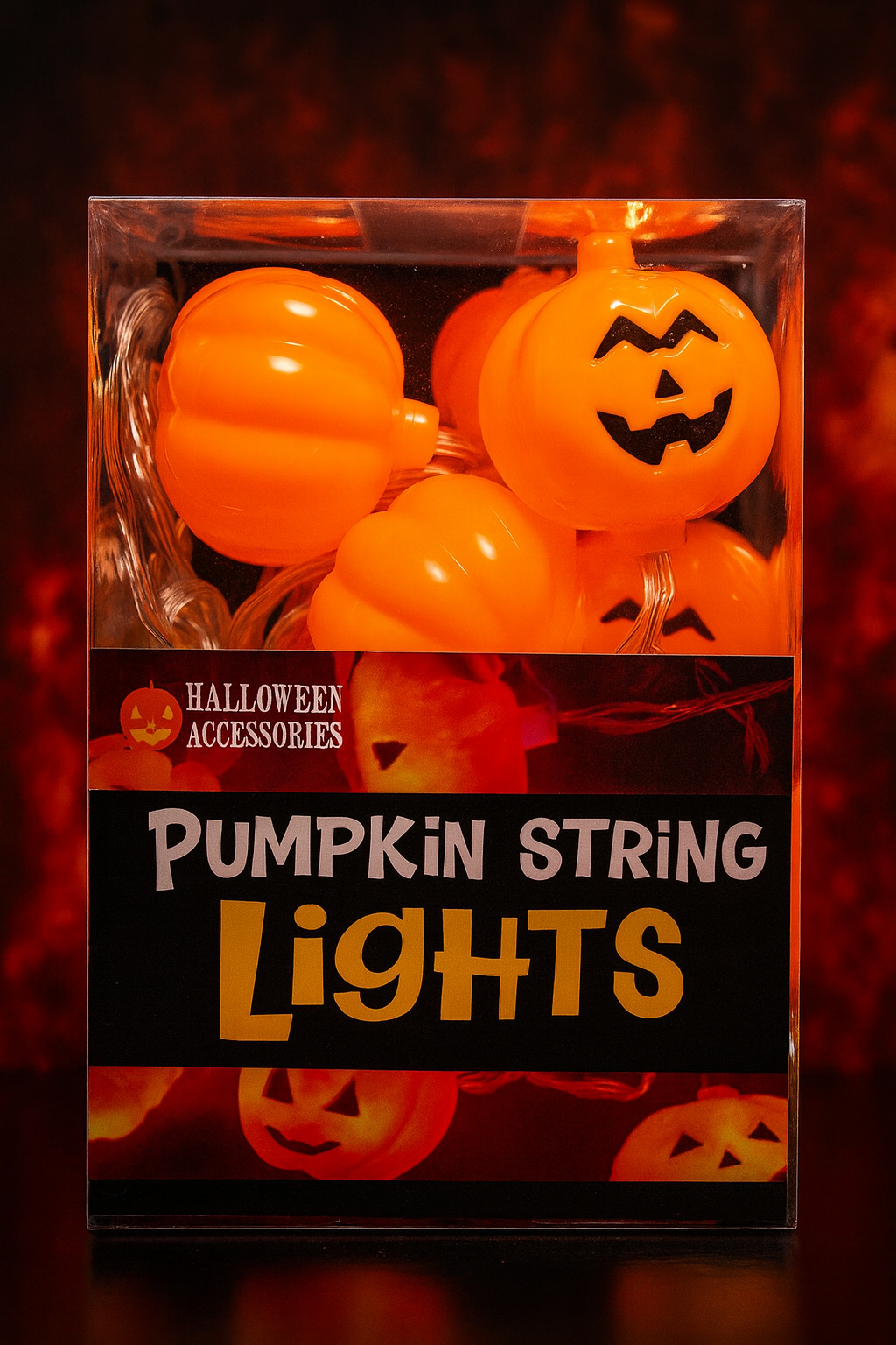 Halloween Pumpkins 10-LED String Lights