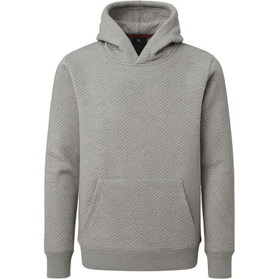 Men's Hoodie Heather Herringbone Pullover Sweatshirt – Everyday Comfort Fit, Soft Cotton Blend, Easy Care