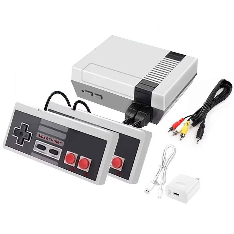 Retro Mini Gaming Console with 620 Classic Games, AV Output, and Dual Controllers $39.99