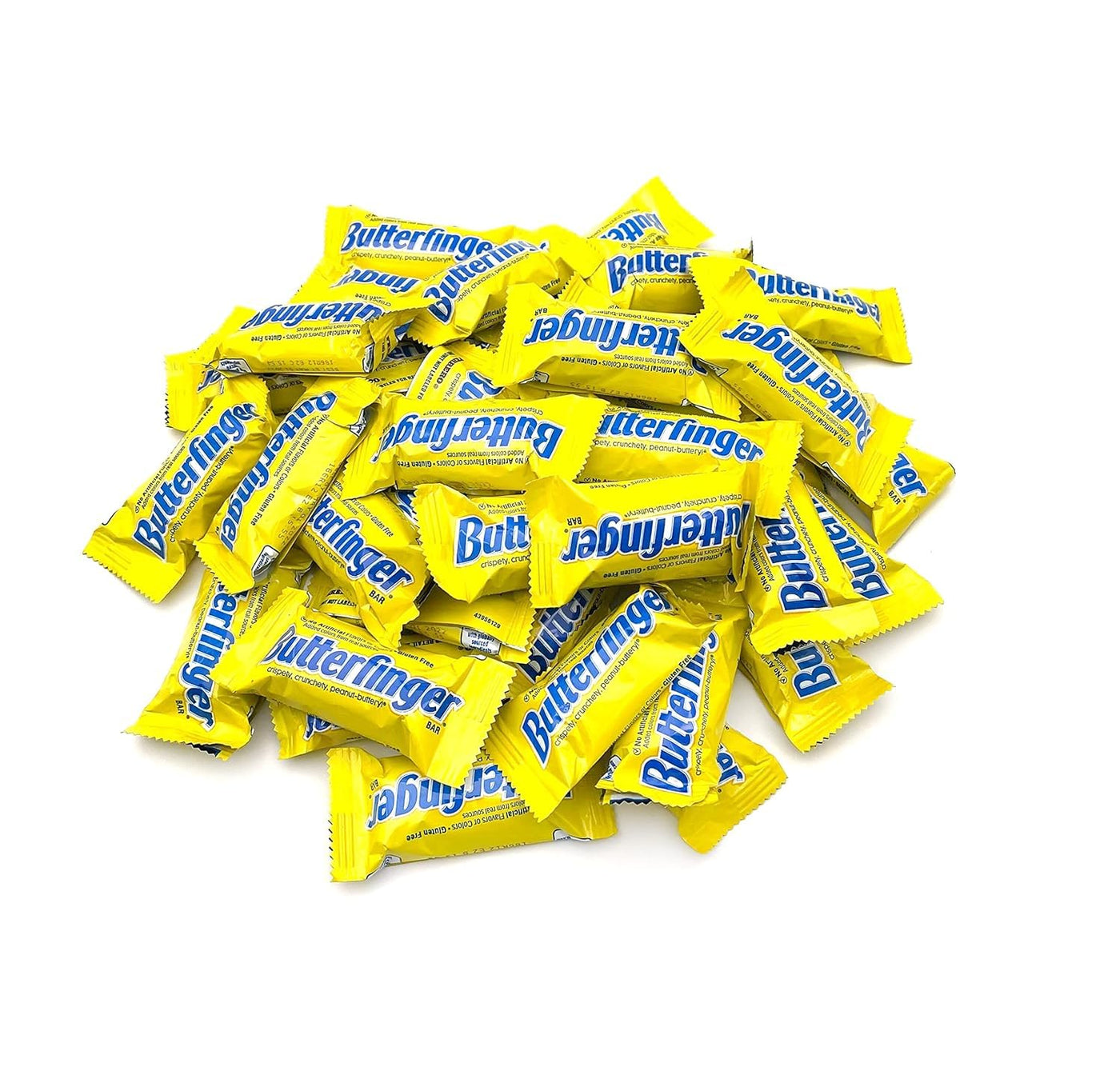 BUTTERFINGER Fun Size Bars – Individually Wrapped, Crispety-Crunchety Peanut-Buttery Candy (1–4 lb Options)