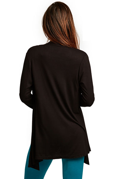 Women's Lightweight Open-Front Rayon Cardigan