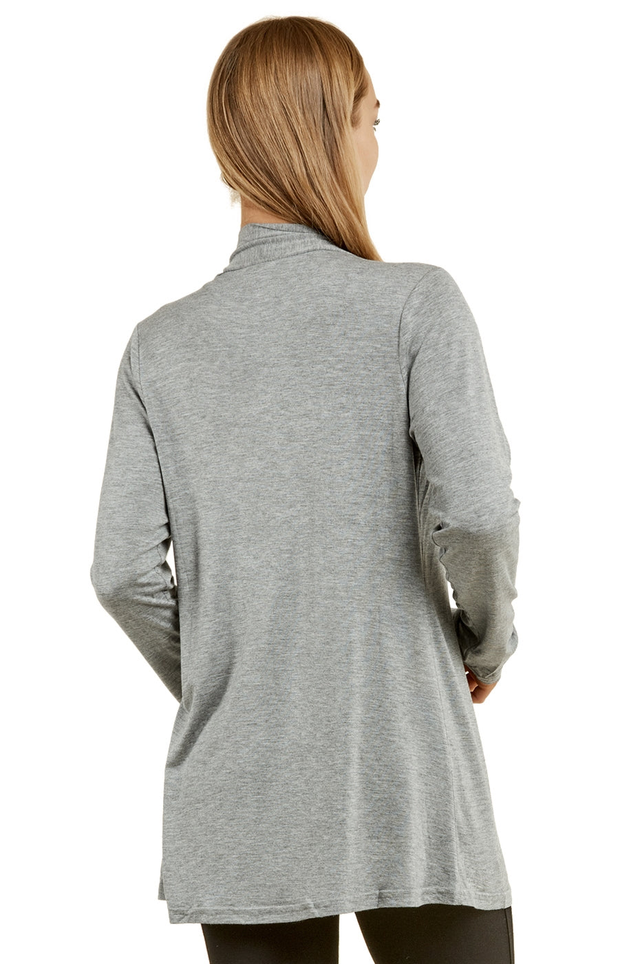 Women's Lightweight Open-Front Rayon Cardigan