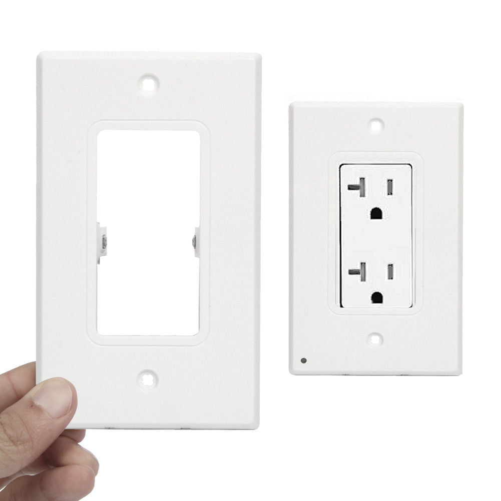 Outlet Cover with Built-In LED Night Light - 2 Styles