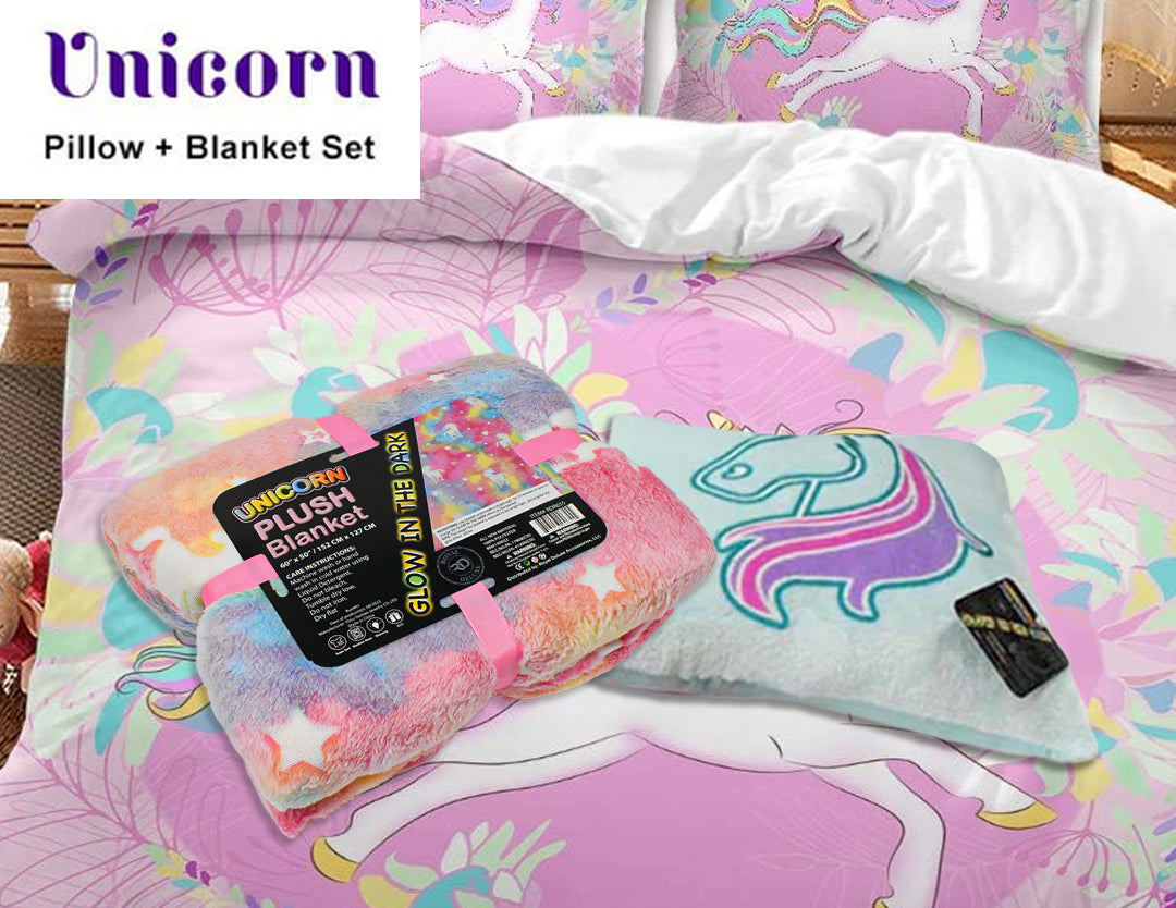 Glow in the Dark Blankets & Pillows