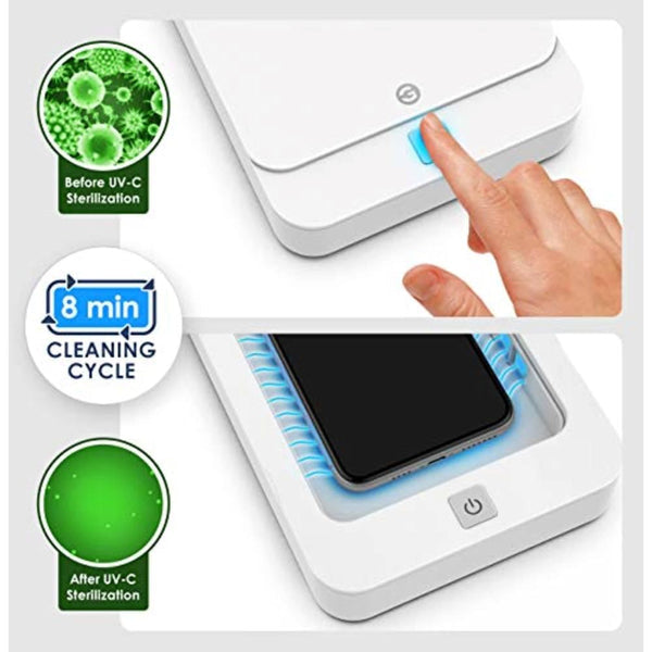 UV Phone Sanitizer Portable UV-C Light Sterilizer UV Sanitizer Box