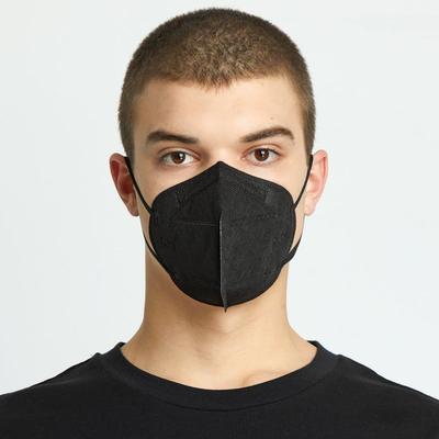 10-Pack Black KN95 Disposable Face Masks