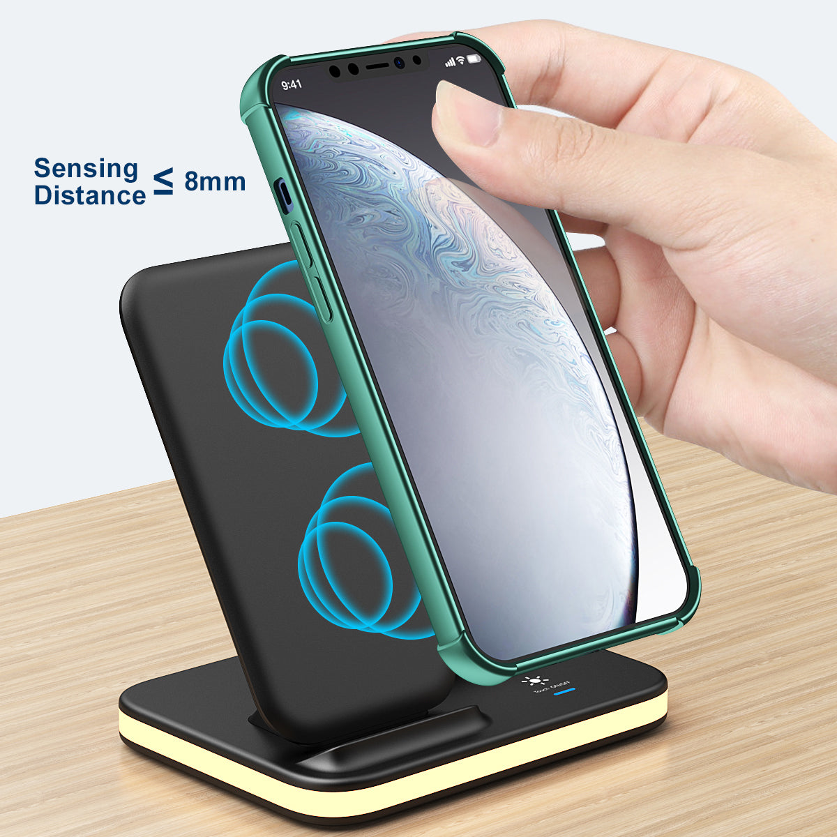 Ffe Basics 4-in-1 Wireless Charging Stand with Night Light – Infinite Basics