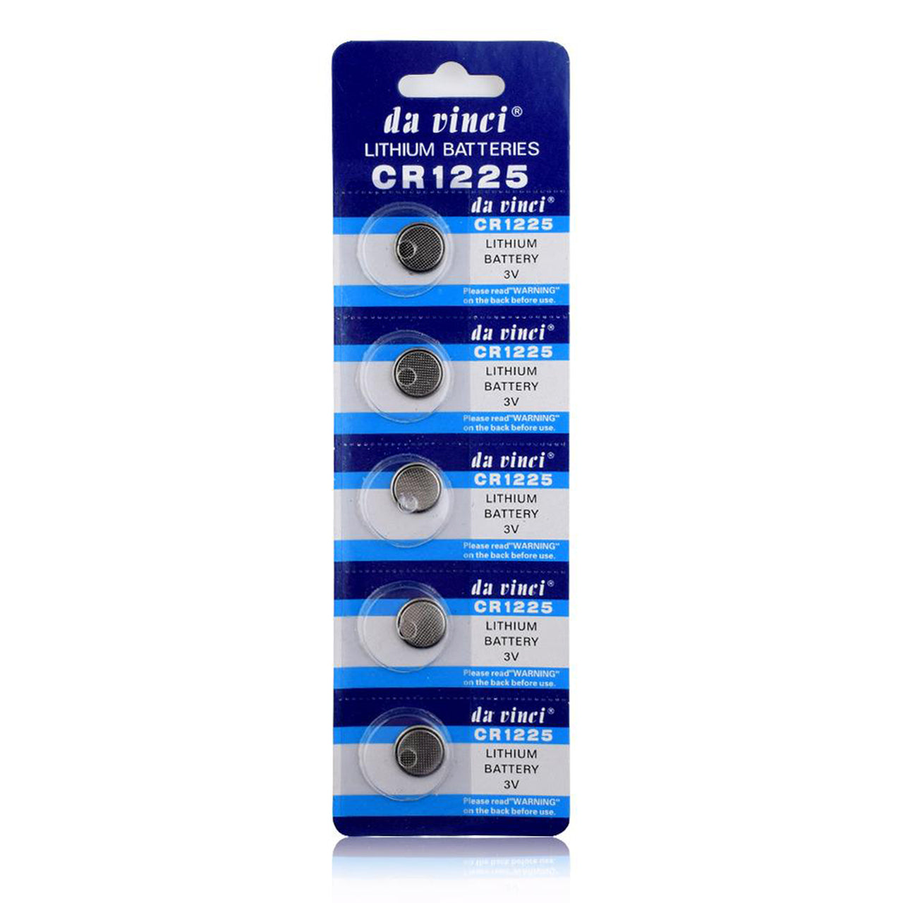 20-Pack Lithium CR1225 3V Battery for Key Fobs, Calculators, and More