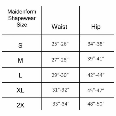 Maidenform Women’s Cool Comfort Smooths Shapewear