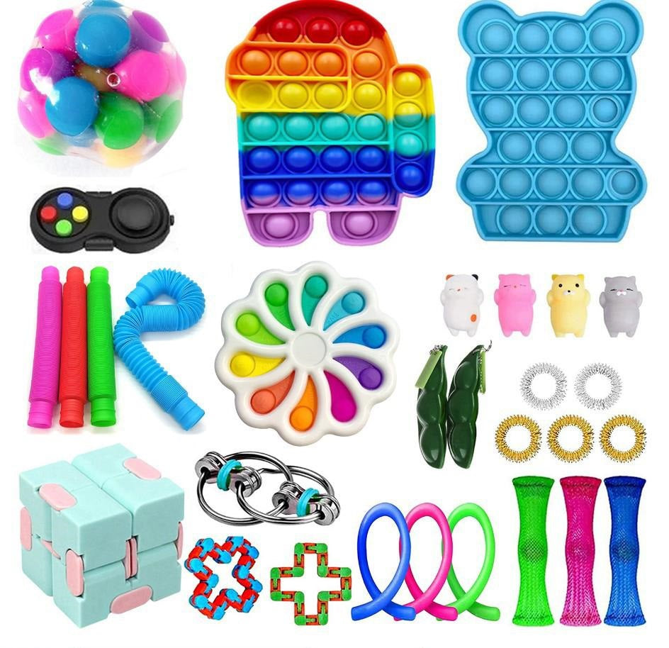 31 Piece Fidget Sensory Toy Set – Infinite Basics