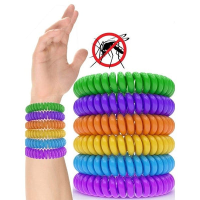 10-Pack Mosquito Repellent Bracelet