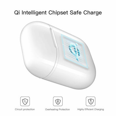 Qi Wireless Charging Case Cover for Apple® Airpods
