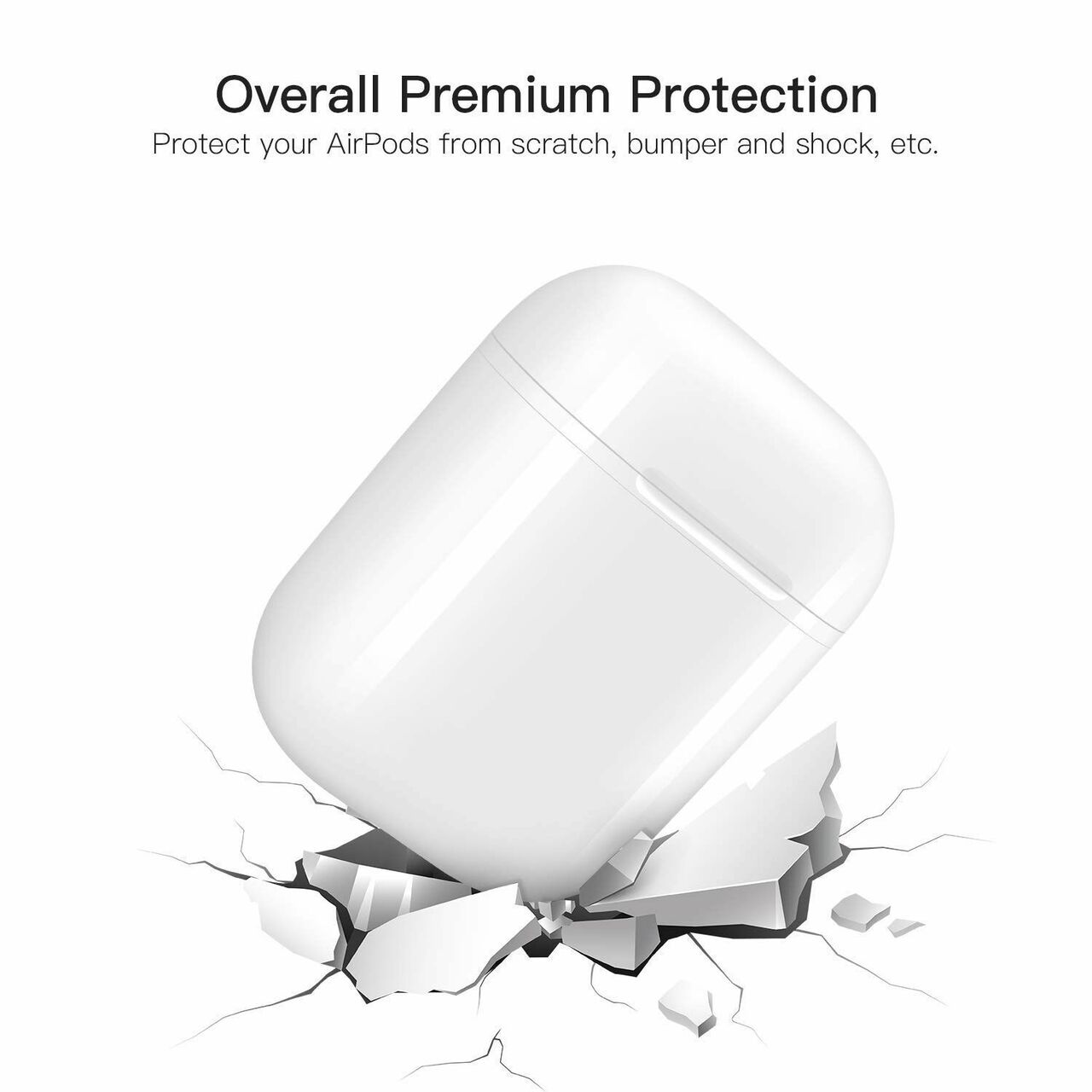 Qi Wireless Charging Case Cover for Apple® Airpods