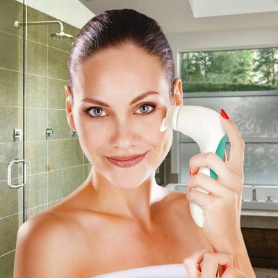 HomeSpa Microdermabrasion Face and Body Skin Cleansing Brush